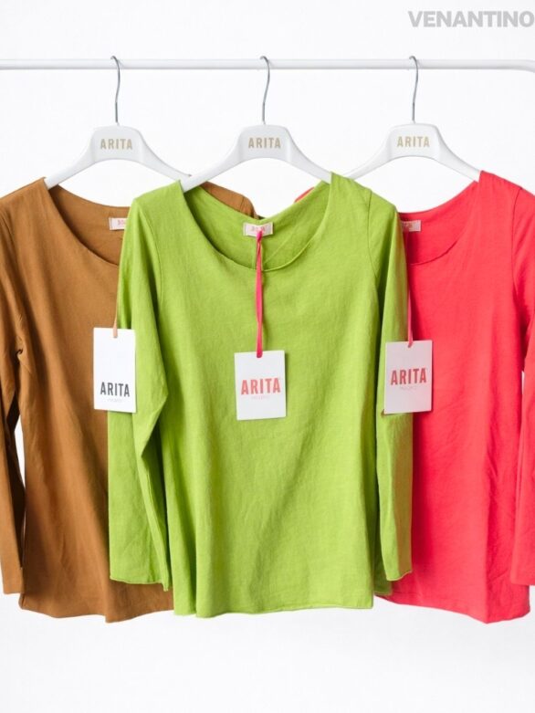 Bluzka Lina - laserowo cięte wykończenia