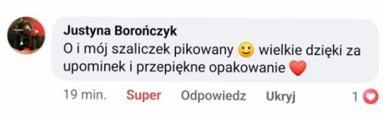 Opinia klientki Venantino