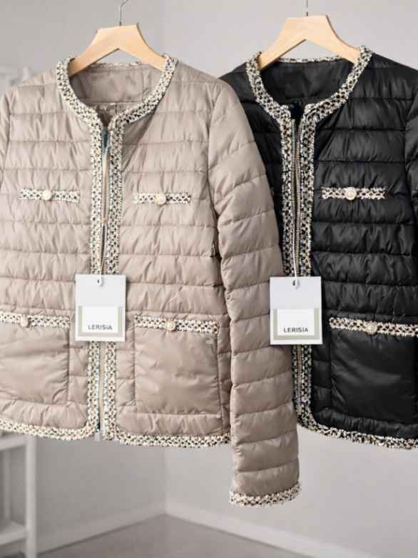 Chantelle - elegancka pikowana kurtka wiosenna