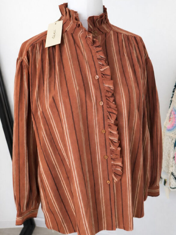 Koszula bawełniana pudełkowa Rustique