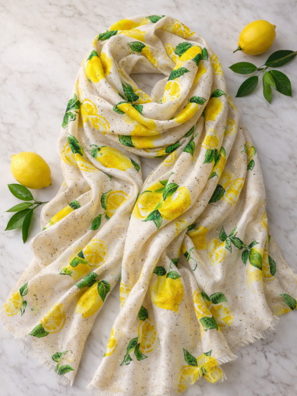 Chusta Limona wersja GOLD z drobinkami